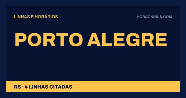 Ilustração da notícia: Porto Alegre perde as lotações Menino Deus e Jardim Vila Nova; veja as linhas de ônibus alternativas